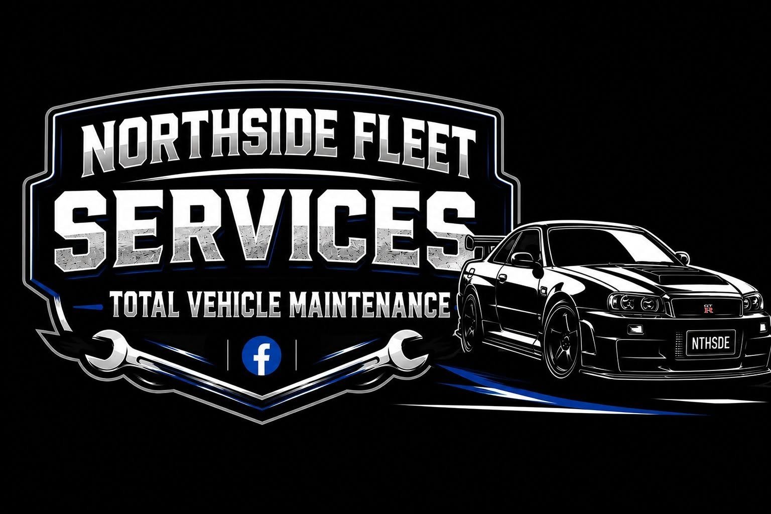 Northside Fleet Services total vehicle maintenance artwork